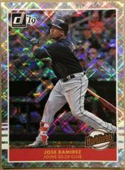 Jose Ramirez [Diamond] #H10 Baseball Cards 2019 Panini Donruss Highlights Prices