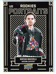 Matias Maccelli Hockey Cards 2022 Upper Deck UD Portraits Prices