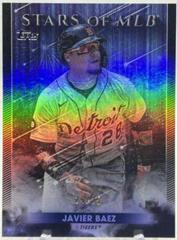 Javier Baez [Black] Baseball Cards 2022 Topps Update Stars of MLB Chrome Prices