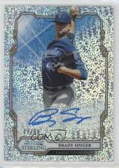 Brady Singer [Speckle] #BS Baseball Cards 2019 Bowman Sterling Prospect Autographs Prices