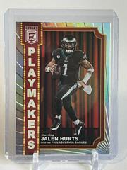 Jalen Hurts #PM-2 Football Cards 2023 Panini Donruss Elite Playmakers Prices