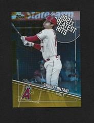 Shohei Ohtani [Gold] Baseball Cards 2022 Topps 2021’s Greatest Hits Prices