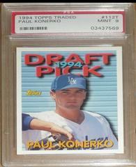 Paul Konerko #112T Baseball Cards 1994 Topps Traded Prices