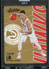 Jeremy Lin [10th Anniversary] Basketball Cards 2018 Panini Absolute Memorabilia Prices