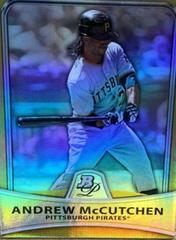 Andrew McCutchen [Refractor] #39 Baseball Cards 2010 Bowman Platinum Prices