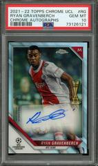 Ryan Gravenberch [Red Wave Refractor] Soccer Cards 2021 Topps Chrome UEFA Champions League Autographs Prices