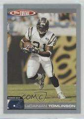 LaDainian Tomlinson [Silver] #25 Football Cards 2004 Topps Total Prices