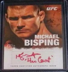 Michael Bisping [Red] #FA-MB Ufc Cards 2010 Topps UFC Autographs Prices