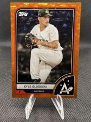 Kyle Glogoski [Orange Cracked Ice] #4 Baseball Cards 2023 Topps World Classic Prices
