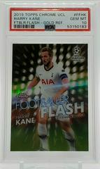 Harry Kane [Gold Refractor] #FF-HK Soccer Cards 2019 Topps Chrome UEFA Champions League Footballer Flash Prices