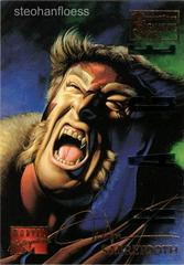 Sabretooth [Emotion Signature] #86 Marvel 1995 Masterpieces Prices