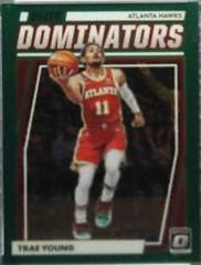 Trae Young [Green] #17 Basketball Cards 2022 Panini Donruss Optic Elite Dominators Prices