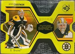 Jeremy Swayman [Gold] Hockey Cards 2021 Upper Deck UD3 Prices