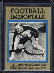 Cal Hubbard Football Cards 1985 Football Immortals Prices