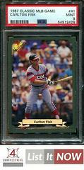 Carlton Fisk Baseball Cards 1987 Classic MLB Game Prices