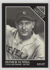 Homer Summa #205 Baseball Cards 1991 Conlon Collection Prices