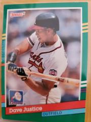 David Justice Baseball Cards 1991 Donruss Prices
