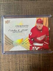 Lucas Raymond [Gold Spectrum] Hockey Cards 2021 Upper Deck Black Diamond Exquisite Collection Rookies Prices