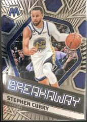 Stephen Curry #3 Basketball Cards 2022 Panini Mosaic Breakaway Prices