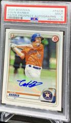 Colin Barber #PA-CB Baseball Cards 2020 Bowman Paper Prospect Autographs Prices