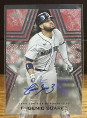 Eugenio Suarez [Red] Baseball Cards 2023 Topps Series 2 Stars Autographs Prices