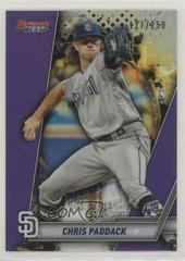 Chris Paddack [Purple Refractor] #2 Baseball Cards 2019 Bowman's Best Prices