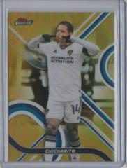 Chicharito [Gold] Soccer Cards 2022 Finest MLS Prices