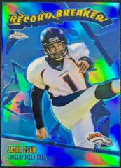 Jason Elam [Refractor] Football Cards 2003 Topps Chrome Record Breakers Prices