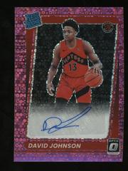 David Johnson #FB-DJN Basketball Cards 2021 Panini Donruss Optic Fast Break Signatures Prices