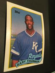 Gary Thurman #323 Baseball Cards 1989 Topps Prices