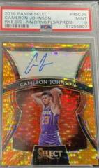 Cameron Johnson [Neon Orange Pulsar Prizm] Basketball Cards 2019 Panini Select Rookie Signatures Prices