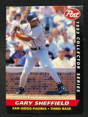 Gary Sheffield #11 Baseball Cards 1993 Post Cereal Prices