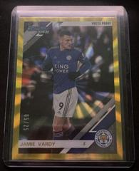 Jamie Vardy [Donruss Premier League Press Proof Gold Laser] Soccer Cards 2019 Panini Chronicles Prices
