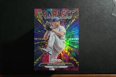 Max Scherzer [Snake Skin Prizm] #FL-1 Baseball Cards 2022 Panini Prizm Fearless Prices