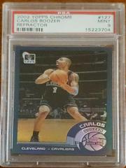 Carlos Boozer [Refractor] #127 Basketball Cards 2002 Topps Chrome Prices