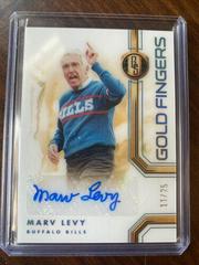 Marv Levy [Platinum] #HS-MLE Football Cards 2022 Panini Gold Standard Fingers Autographs Prices