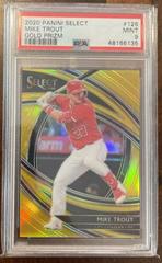 Mike Trout [Gold] #126 Baseball Cards 2020 Panini Select Prices