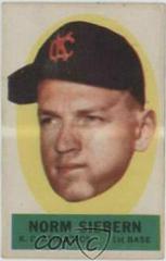 Norm Siebern [Blank Back] Baseball Cards 1963 Topps Peel Offs Prices