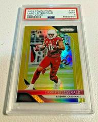 Larry Fitzgerald [Gold Prizm] Football Cards 2018 Panini Prizm Prices