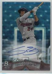 Miguel Sano [Blue Refractor] #AP-MS Baseball Cards 2014 Bowman Platinum Autograph Prospects Prices