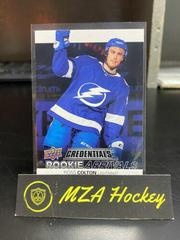 Ross Colton #RA-46 Hockey Cards 2021 Upper Deck Credentials Rookie Arrivals Prices