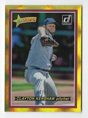 Clayton Kershaw [Gold] #AS11 Baseball Cards 2018 Panini Donruss All Stars Prices