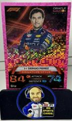 Sergio Perez [Red] #SS-SP11 Racing Cards 2022 Topps Turbo Attax Formula 1 Signature Style Prices