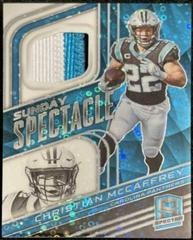 Christian McCaffrey [Neon Blue] #SS-CMC Football Cards 2022 Panini Spectra Sunday Spectacle Prices