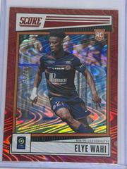 Elye Wahi [Red Swirl] #111 Soccer Cards 2022 Panini Score Ligue 1 Prices