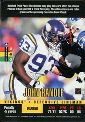 John Randle Football Cards 1995 Panini Donruss Red Zone Prices