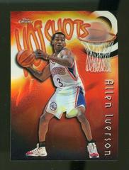 Allen Iverson [Refractor] #26 Basketball Cards 1997 Topps Chrome Season's Best Prices