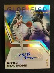Mikal Bridges [Gold] Basketball Cards 2020 Panini Recon Glorified Signatures Prices