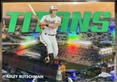 Adley Rutschman [Green] #CT-10 Baseball Cards 2023 Topps Chrome Titans Prices