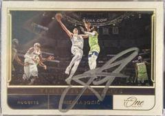 Nikola Jokic [Gold] Basketball Cards 2021 Panini One and One Timeless Moments Autographs Prices